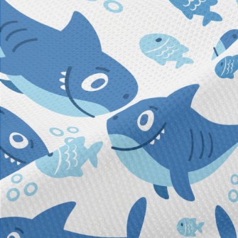 Q Version Shark Piqué