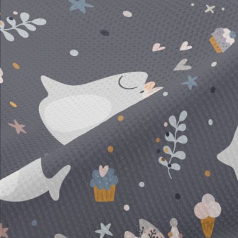 Good Night Shark Piqué