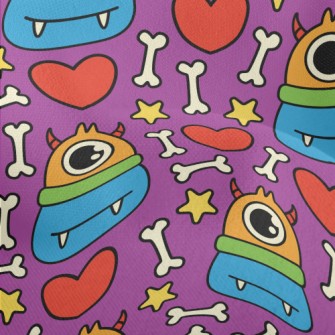 Cute One-eyed Monster Lightweight Performance Linen