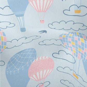 Hot Air Balloon Ride Lightweight Performance Linen