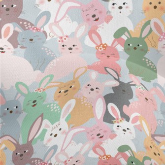 Playful Bunny Lightweight Performance Linen
