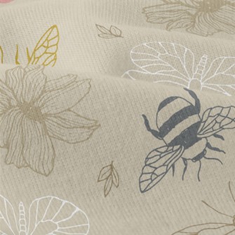 Bees And Butterflies Modern Jersey