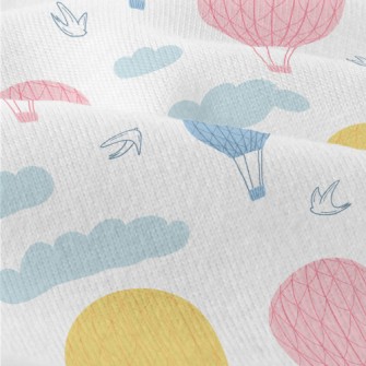 Flying Hot Air Balloon Modern Jersey