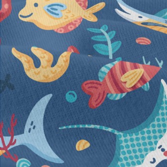 Lively Marine Life Modern Jersey