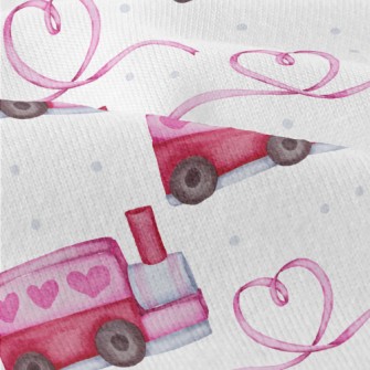 Ribbon Love Train Modern Jersey