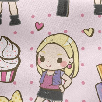 Handsome Girls Love To Dress U Jersey Backed Fleece
