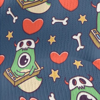 TV One-eyed Monster Stretch Jersey