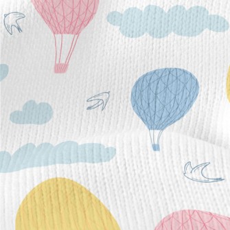 Flying Hot Air Balloon Stretch Jersey