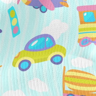 Colorful Toys Stretch Jersey
