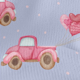Romantic Hearts Balloon Car Stretch Jersey