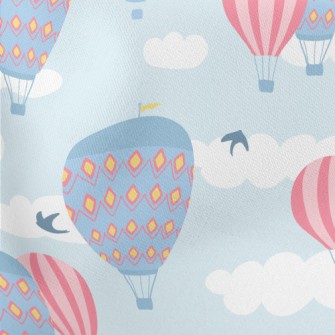 Leisurely Hot Air Balloon Tour Lightweight Cotton Poplin