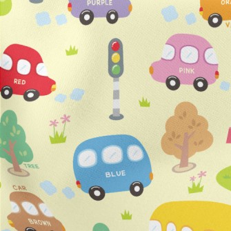 Cute Mini City Lightweight Cotton Poplin