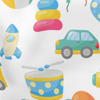 Transportation Toys Lightweight Cotton Poplin