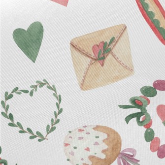 Christmas Decorations Midweight Cotton Poplin