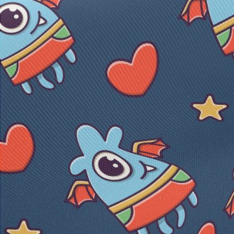 Big Eyed Monster Midweight Cotton Poplin