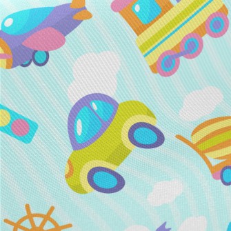 Colorful Toys Midweight Cotton Poplin