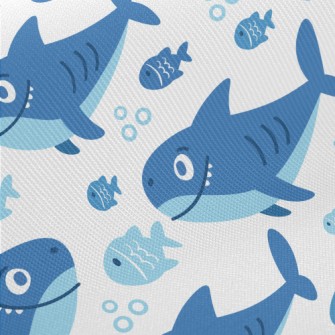Q Version Shark Midweight Cotton Poplin