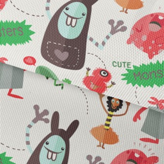 Various Mischievous Little Mon Waterproof Oxford