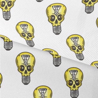 Skull Face Light Bulb Waterproof Oxford