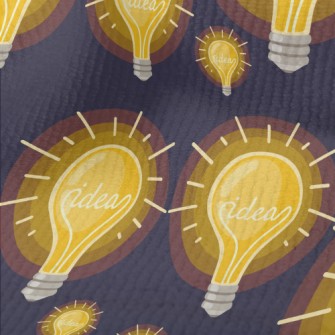 Glowing Shiny Light Bulb Terry