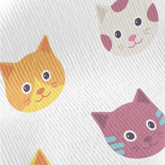 Cute Big Head Cat Standard Corduroy