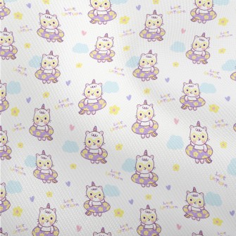 Unicorn Swimming Ring Cat Dobby