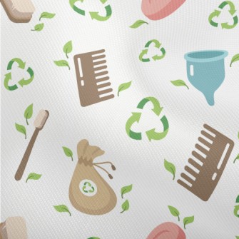 Environmentally Friendly Toile Dobby
