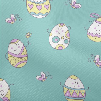 Anthropomorphic Painted Eggs Dobby