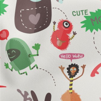 Various Mischievous Little Mon Stretch Ponte