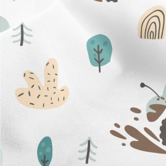 Animal Forest Off-Road Vehicle Micro Fleece