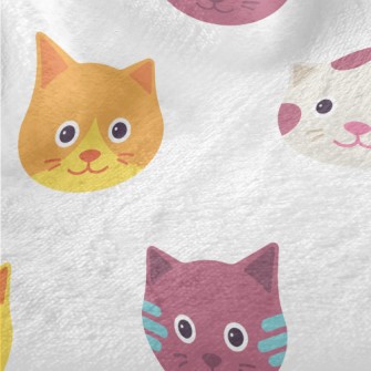 Cute Big Head Cat Minky