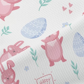 Easter Egg Bunny Piqué