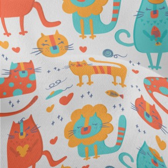 Bright Color Cat Lightweight Performance Linen