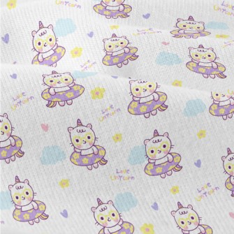 Unicorn Swimming Ring Cat Modern Jersey
