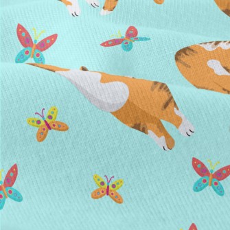 Catching Butterflies Kitten Modern Jersey