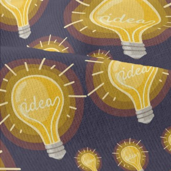 Glowing Shiny Light Bulb Modern Jersey