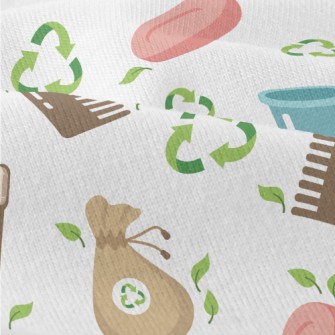 Environmentally Friendly Toile Modern Jersey