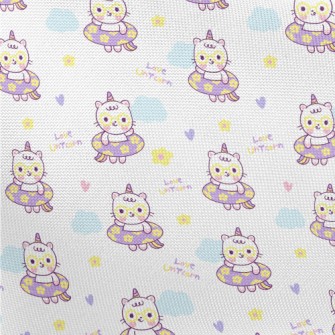 Unicorn Swimming Ring Cat Pongee