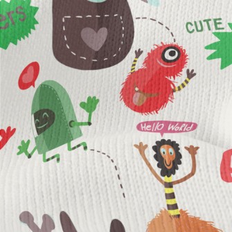 Various Mischievous Little Mon Stretch Jersey