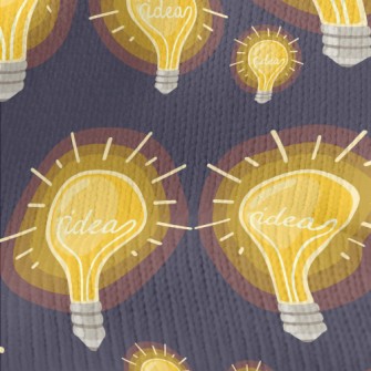 Glowing Shiny Light Bulb Stretch Jersey