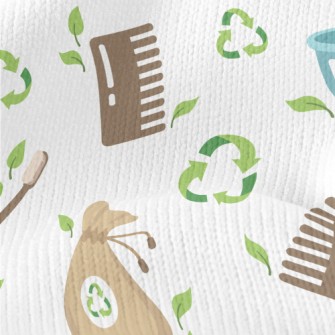 Environmentally Friendly Toile Stretch Jersey