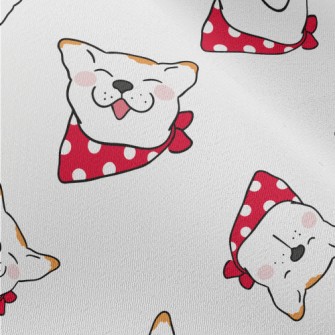Deadly Smiley Dog Chiffon