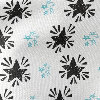 Radial Mottled Stars Waterproof Canvas