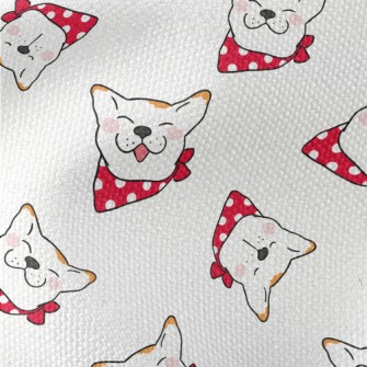 Deadly Smiley Dog Waterproof Canvas