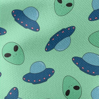 UFOs And Aliens Waterproof Canvas