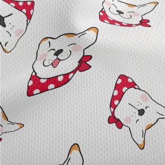 Deadly Smiley Dog Athletic Mesh Flat Back