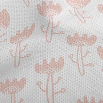 Special Flowers Athletic Mesh Flat Back