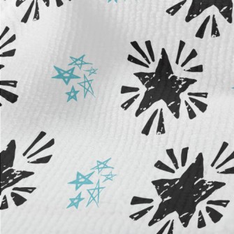 Radial Mottled Stars Terry