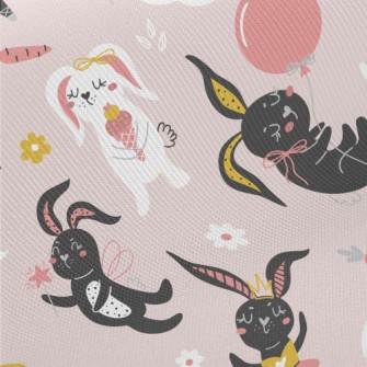 Rabbit Happy Carnival Twill