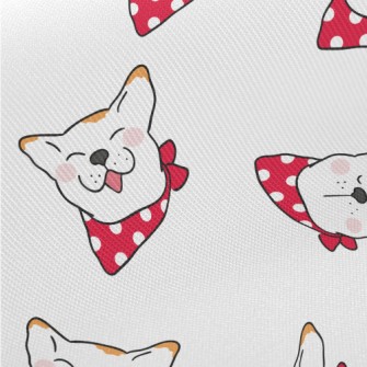 Deadly Smiley Dog Twill